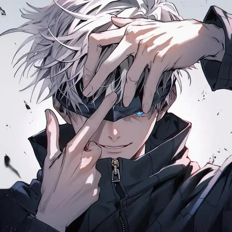 你能看出来这是谁吗?#男生头像 #五条悟 #咒术回战 - 抖音