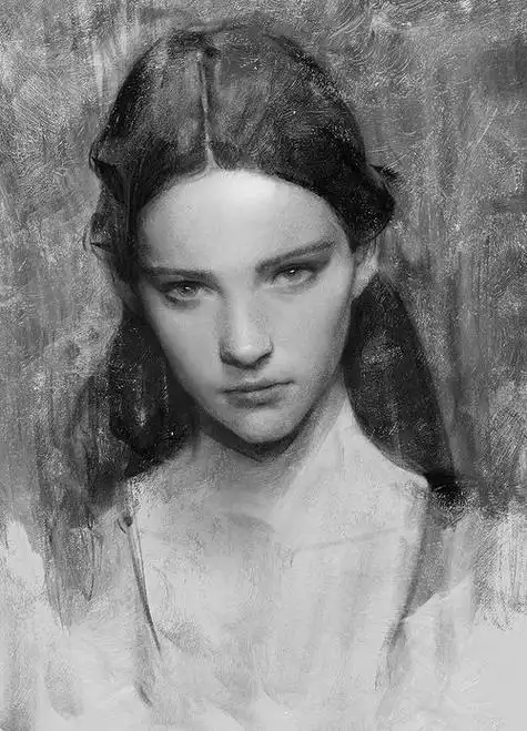 人像素描画 人像素描画简单