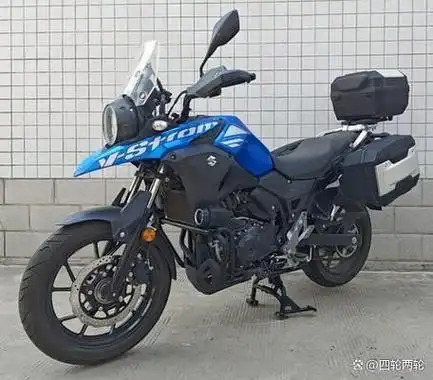 豪爵铃木gsx250r新款升级led大灯,dl250增加射灯以及护杠