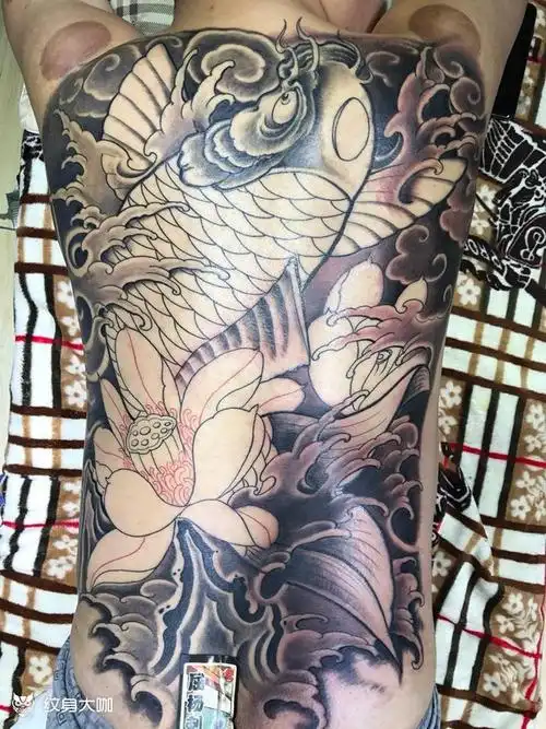 纹身图案手稿图片_屈杨的纹身作品集