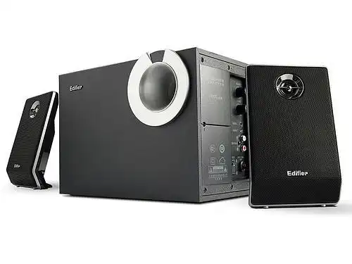 超低价21低音炮音响自用转让漫步者edifierr301t