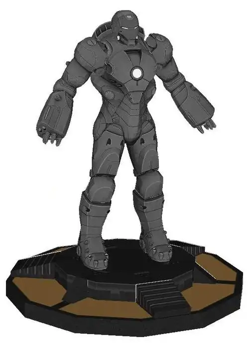 钢铁侠 13款纸模型