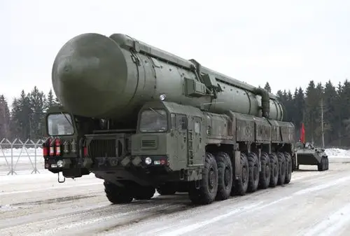 "白杨-m"洲际弹道导弹 资料图