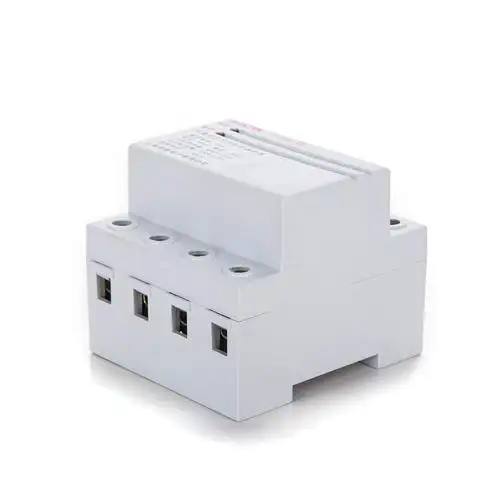 希崖一代三相四线380v自复式过欠压保护器超电压缺相断相开关63a