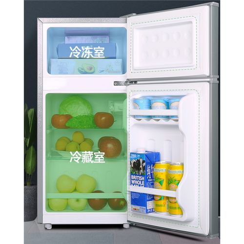 荣事达royalstar小冰箱家用小型宿舍用租房冷藏冷冻迷你双门电冰箱