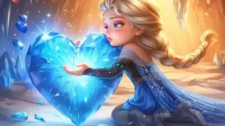 艾莎公主去寻找办法拯救王国