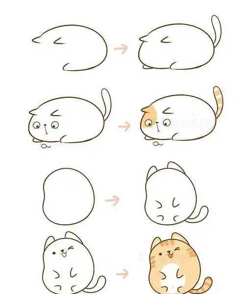 超可爱的小萌宠呀可爱的小萌宠狗狗的简笔画 卡通狗卡通画图集手机上