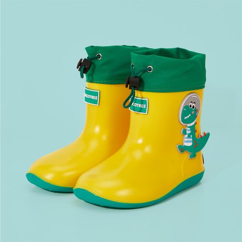 kk树儿童雨鞋男童女童中大童宝宝小学生防滑轻便防水雨靴小孩水鞋