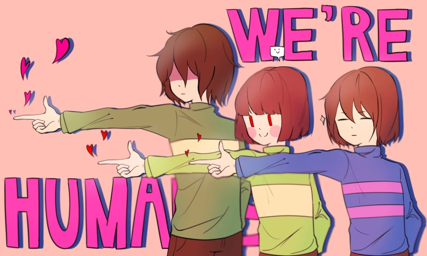 undertale杂图传说之下精美人物图包krisfriskchara第2期