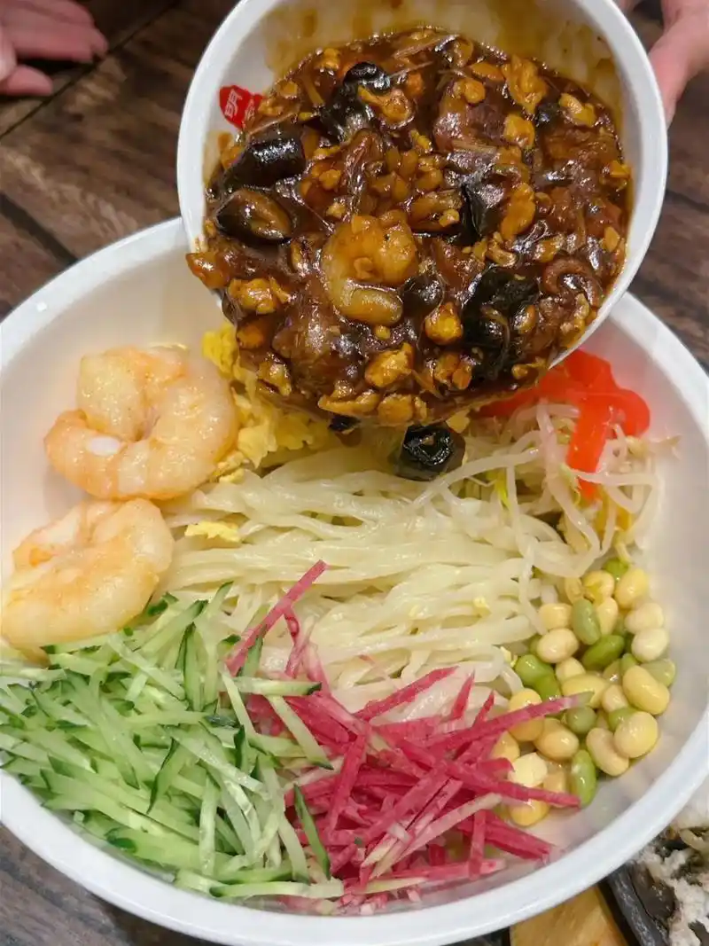 天津|传统老味三鲜打卤面7515好吃到舔碗.