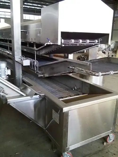 炸油条机 全自动炸油条机 自动化油炸生产线 电加热连续式油条机