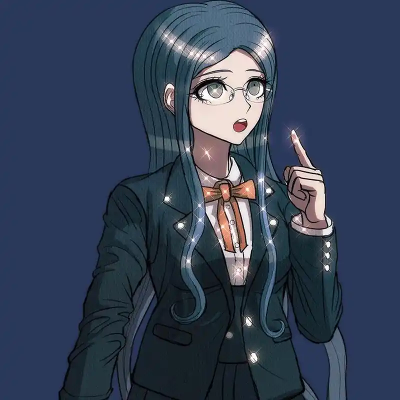 《弹丸论破》白银纺(白银紬),超高校级的角色扮演家,动漫头像