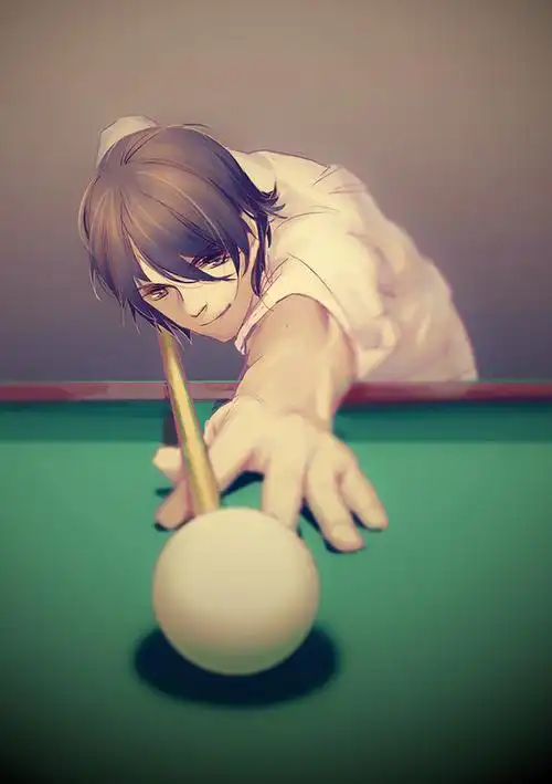 打台球的纯黑,太逗了哈哈,企图.