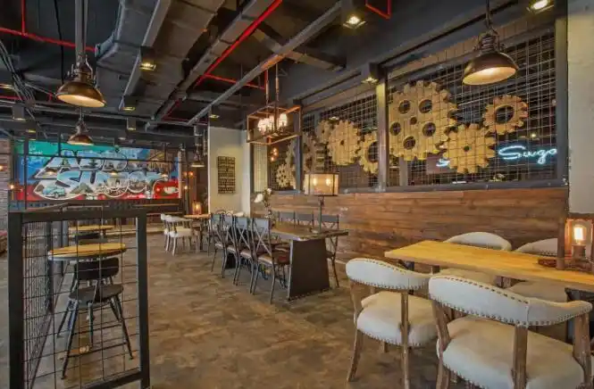 工业风格咖啡馆装修效果图