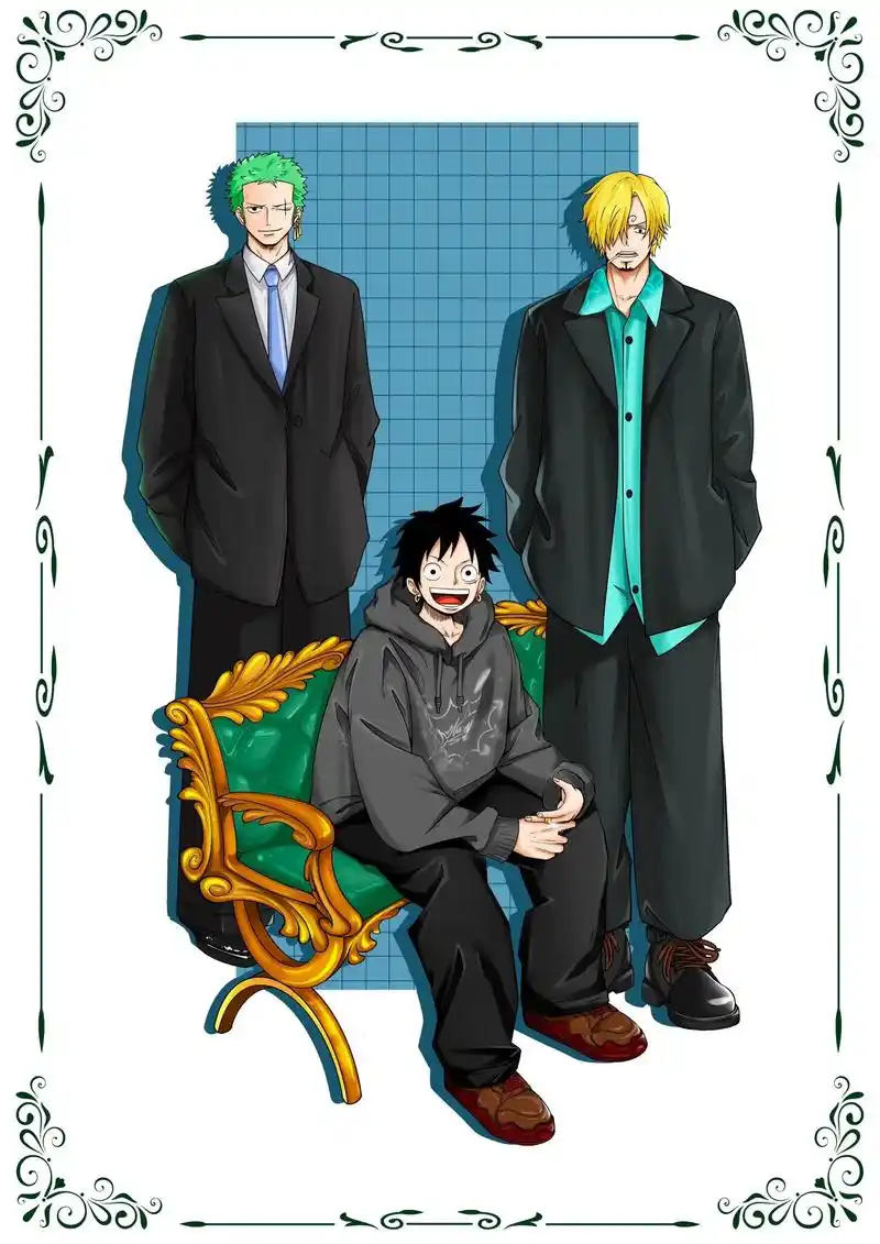 画海贼王系列之——路飞 索隆 山治.你们要的草帽团三主力今天 - 抖音