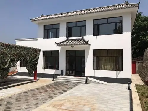 仿古两层楼的设计.