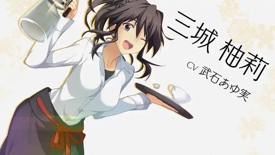 《秋之回忆8:无垢少女》游戏人物桌面壁纸