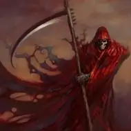 镰刀死神头像大全 动漫骷髅死神冷酷恐怖