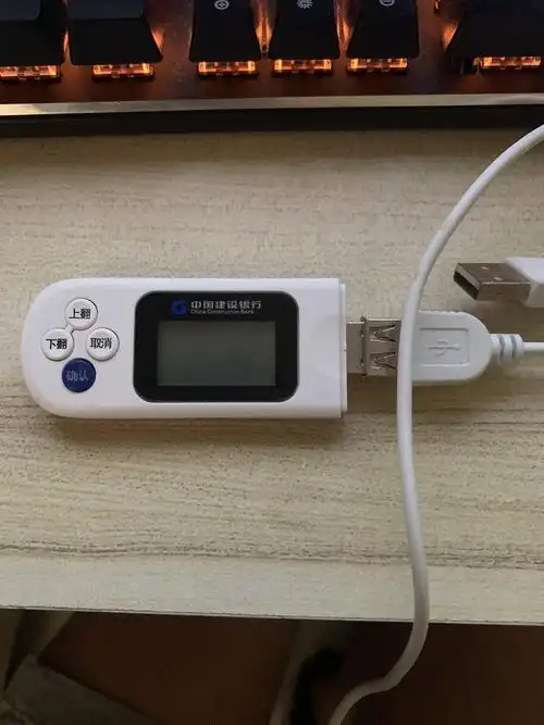 建行网银盾长什么样的