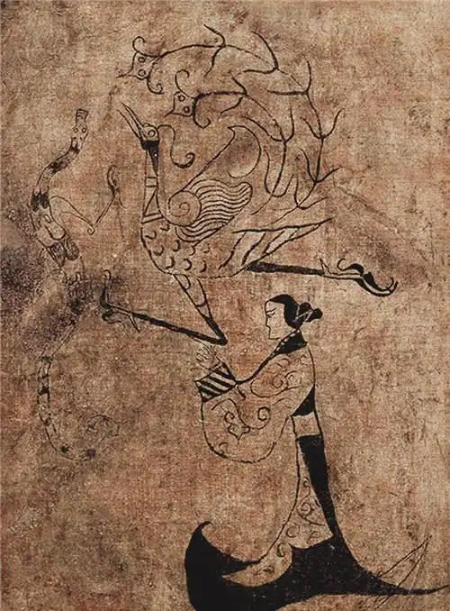 006 尊凤尚巫 | 中国最早人物画之一