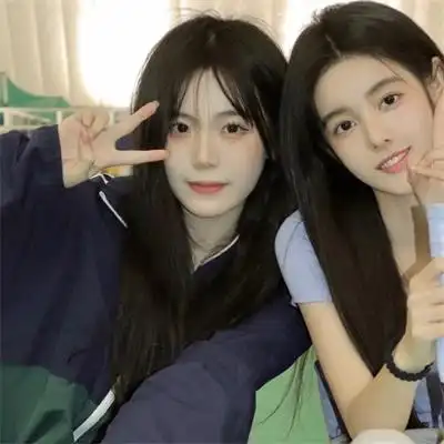 唯美闺蜜头像仙气二人网图女生闺蜜头像可爱真人