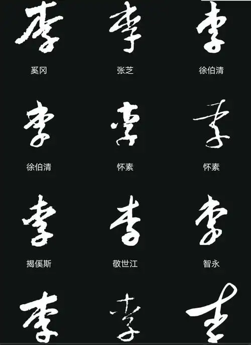 中签协[每日一签] "李忠" 签名