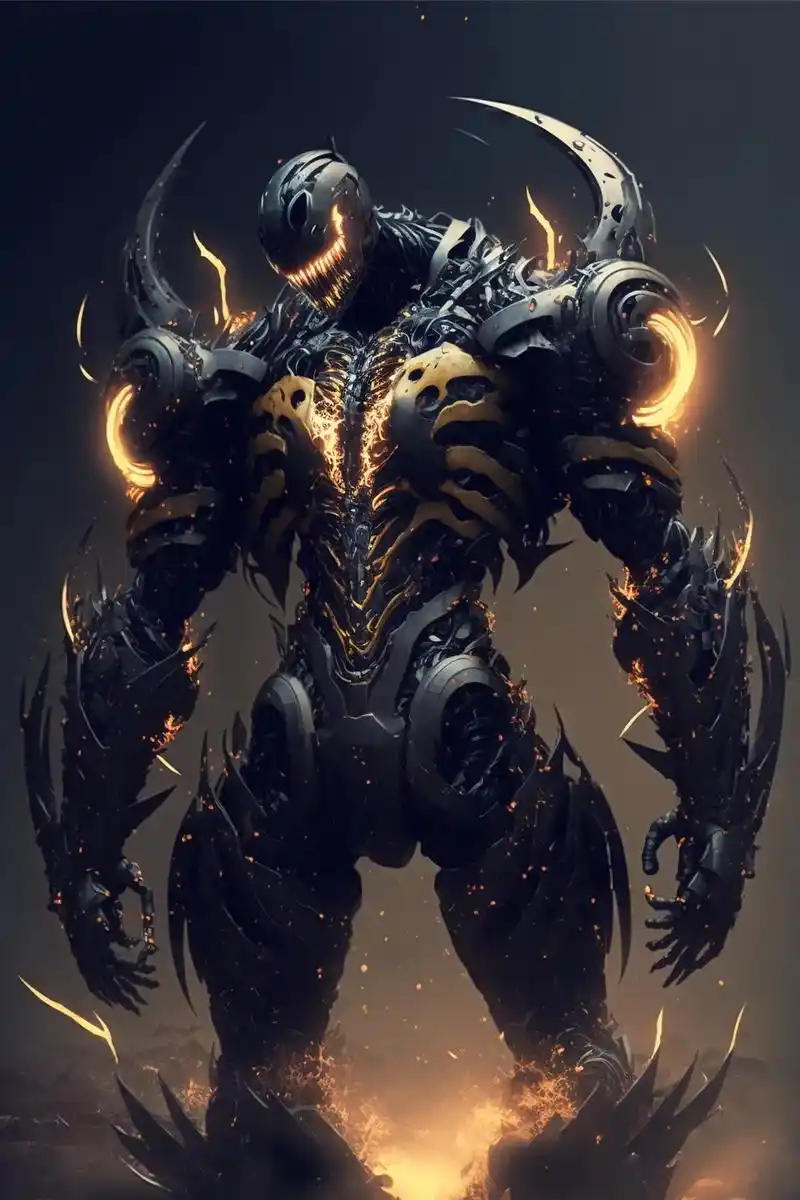 当毒液穿上铠甲! #机甲 #科幻 #ai艺术狂想 #挑一张壁 - 抖音