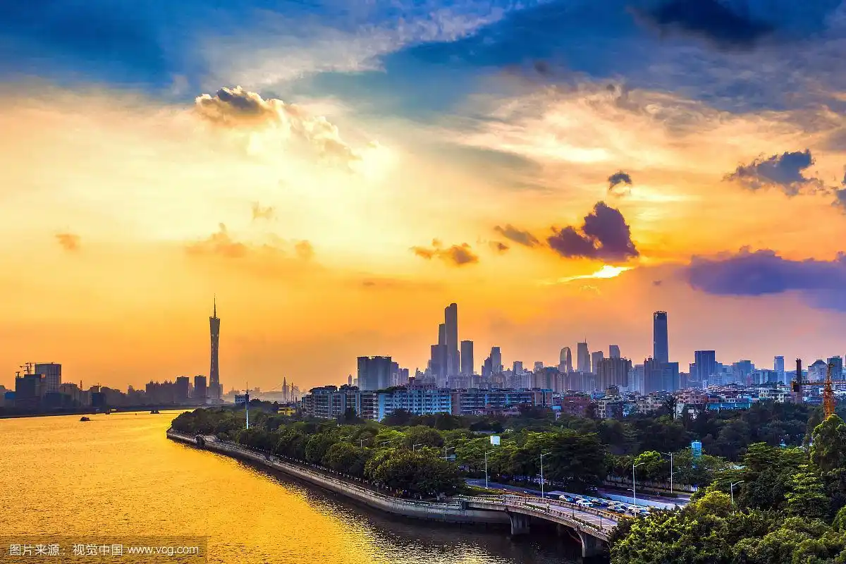 广东省广州城市风光