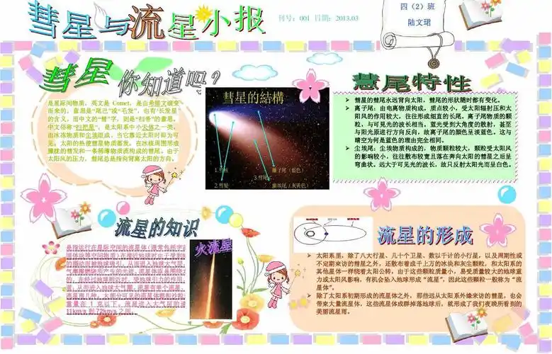 小陆小报流星彗星