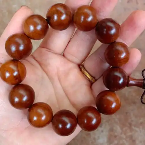 佛珠十字天经九字真言手串手串道家通用雷击雷劈枣木手串生日礼物节日