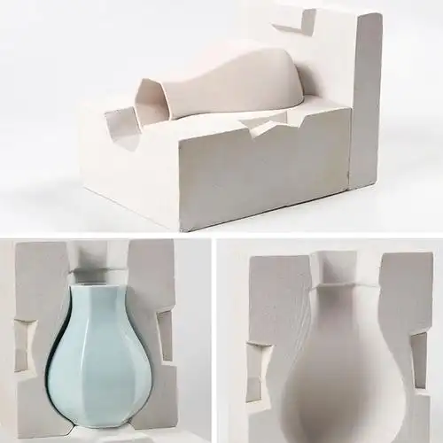石膏模具六方注浆陶瓷陶艺工具材料定制花插模型制作工具