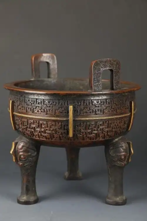 coppercenserfromminginxuandestyle明宣德铜炉