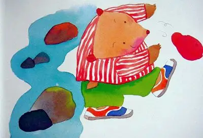 小熊穿皮鞋的故事