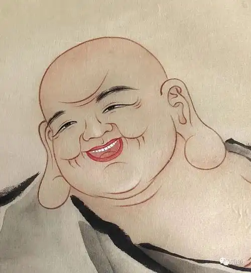 knowart丨郑小语佛画弥勒佛系列