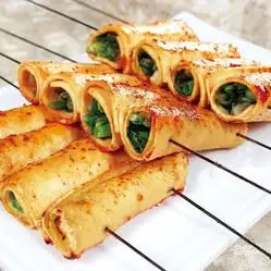 烤菜卷