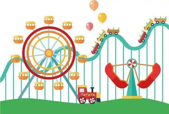 过山车简笔画过山车简笔画简单竖