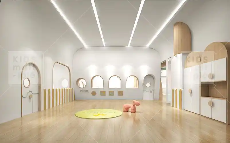 幼儿园大厅设计,给孩子"家"的温馨