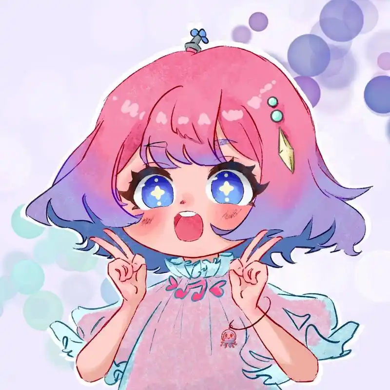 蛋仔水母拟人 接稿嗷嗷嗷嗷