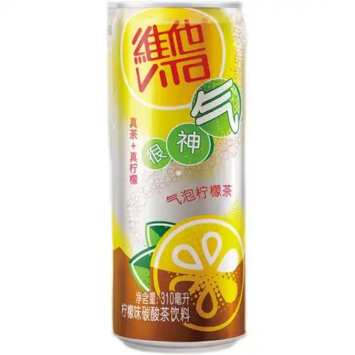 柠檬维他气泡310ml24罐碳酸茶饮料神气茶饮料