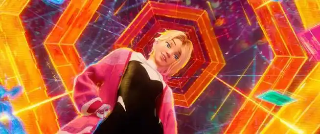 单独分享一组《#蜘蛛侠:纵横宇宙#》对称的"小黑蛛迈尔斯"&"格温蛛"