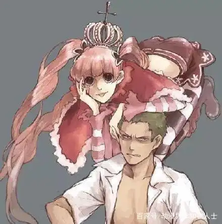 海贼王:索隆佩罗娜cp美图组合集锦!