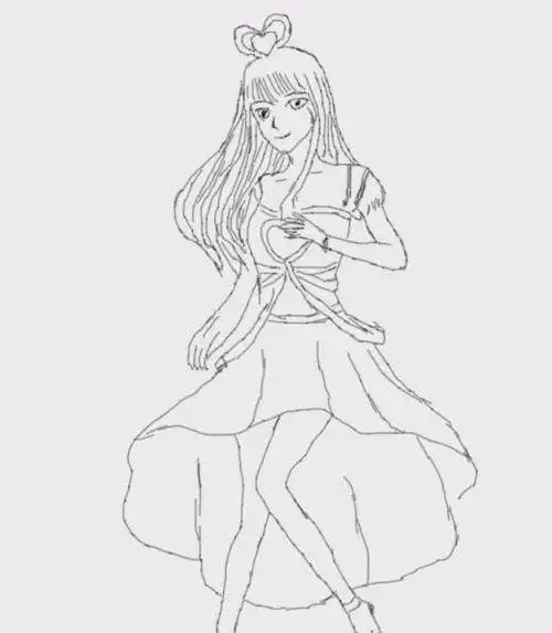 怎么画叶罗丽王默