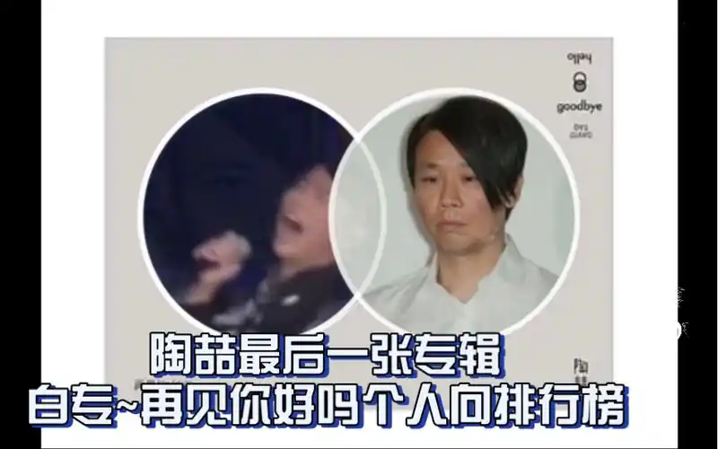 陶喆最后一张专辑·白专~再见你好吗个人向排行榜