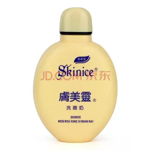 肤美灵洗面奶女螨虫收毛孔抗痘黄瓶黄胖子绿胖子肤螨灵官网正保湿洁面