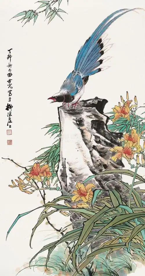 花鸟画大师田世光作品欣赏!赏心悦目!