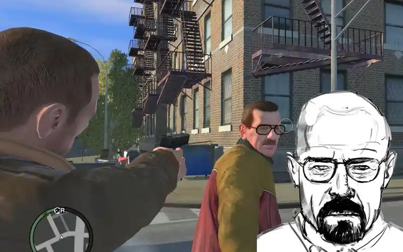 【gta4】当"niko"在自由城遇见"绝命毒师"