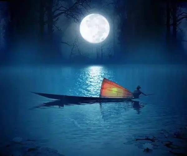 禅诗欣赏丨月夜泛舟_唐代