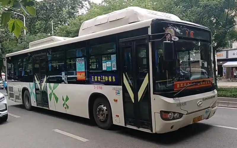 15][西安公交pov]西安公交7路全程前方展望(王家坟-钟楼东)