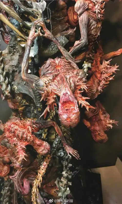 新哥斯拉的第五形态 真是令人毛骨悚然. 来自赤河天岸 - 微博