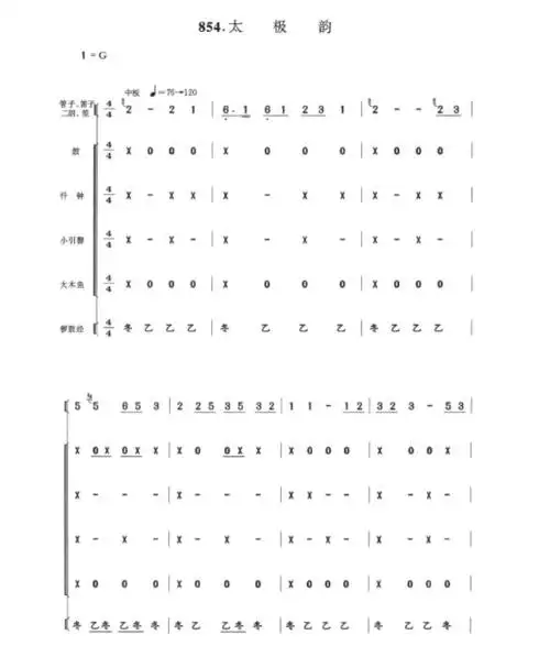 北京道教音乐乐谱(早晚功课2)